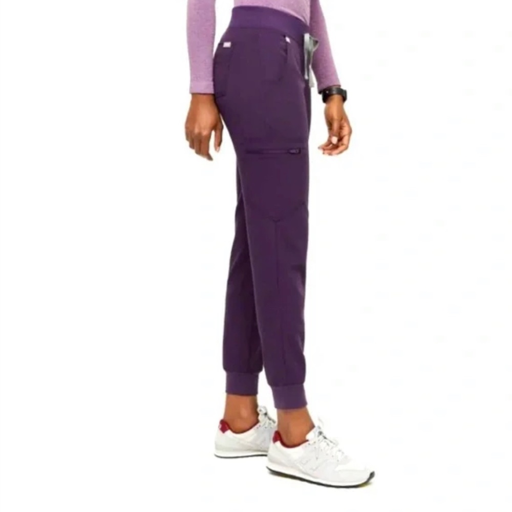 Figs Zamora jogger scrub pant purple shadow XL